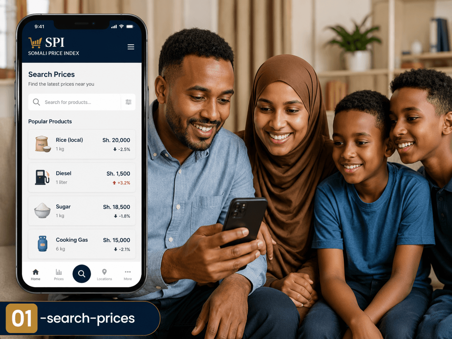 Search market prices on SPI